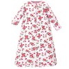 Hudson Baby Infant Girls Cotton Long-Sleeve Wearable Sleeping Bag, Sack, Blanket, Strawberry Lemon - 3 of 3