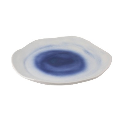 13.5" Ceramic Ombre Serving Platter Blue - Thirstystone