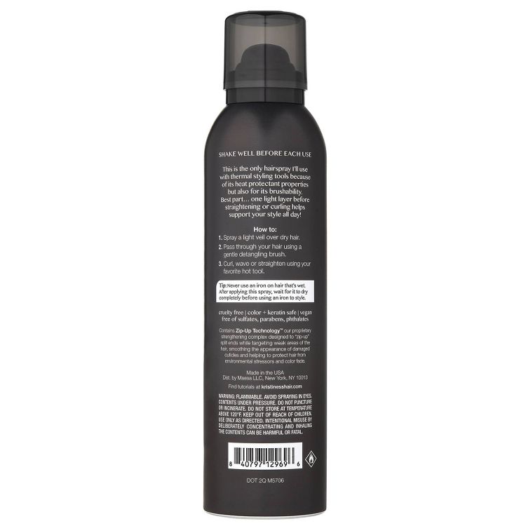 Kristin Ess Ultra Fine Workable Hairspray Light + Flexible Hold with Heat Protectant up to 450&#176;F - 6.7 oz, 5 of 5