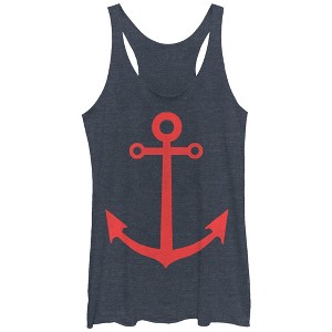 Women's Lost Gods Admiralty Anchor Racerback Tank Top - 1 of 3