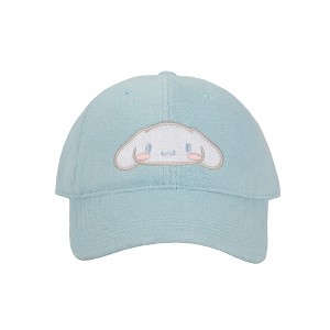 Cinnamoroll Embroidered Character Head Art Adult Blue Baseball Cap - 1 of 4