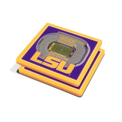 NCAA LSU Tigers 3D Stadium View Coaster