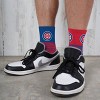 MLB Chicago Cubs Youth Quarter Socks - 2pk: Cushioned Heel & Toe, Team Logo Design - 4 of 4