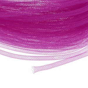 Unique Bargains Elastic Fabric Durable Mesh Tubing Multipurpose Use Waterproof Mesh Tube Ribbon 1 Pc - 1 of 4