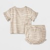 Baby Girls' Ruffle Set - Cat & Jack™ - 2 of 4