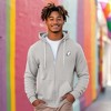 Dalix Ghost Embroidered Zip Hoodie Fleece Long Sleeve Pocket Warm Soft Mens - 3 of 4