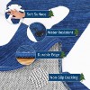 Christmas Holiday Decor Rug Washable Xmas Snowflake Area Rugs Soft Non Slip Low Pile Rugs for Living Room Bedroom - 4 of 4
