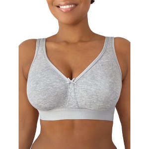 Fit For Me by Fruit of the Loom Womens Plus Size Beyond Soft Cotton Wireless Bra - 1 of 4