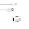 Just Wireless 12W 1-Port USB-A Car Charger with 4ft TPU Lightning to USB-A Cable - 3 of 4