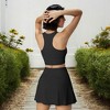 Anna-Kaci Active Women's High Waist Active Skirt with Crossover Waistband and Lightweight Fabric - 2 of 4