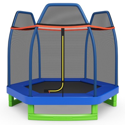 Infans 7FT Kids Trampoline Outdoor Indoor Recreational Bounce Jumper