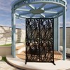 CAVINAS Patio Privacy Screen Freestanding Decorative Metal Fence Panels with Bird Shape for Garden Decor, 72" H×45" W - 2 of 4