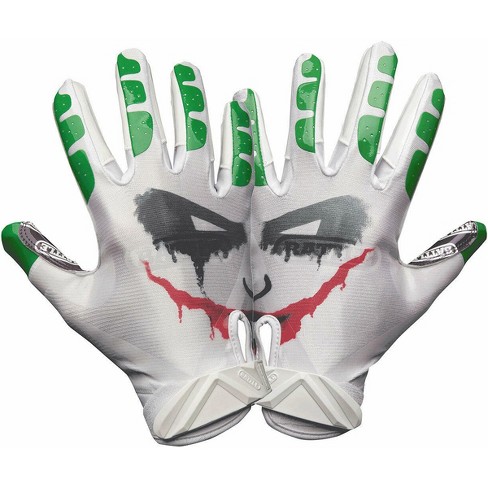 Battle Receivers Double Threat Football Gloves - White/white : Target