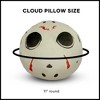 Warner Bros. Friday 13th Jason Mask Travel Cloud Pillow 18 Inches - 4 of 4