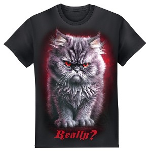 Collections Etc Anger Management Kitten Tee - 1 of 4