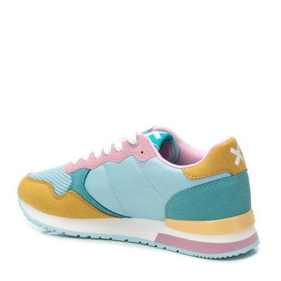 Женские кроссовки XTI Women's Multicolored Casual Sneakers 144061 Aqua 6 — фото 3