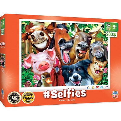 MasterPieces Inc Selfies Barnyard Besties 200 Piece Jigsaw Puzzle