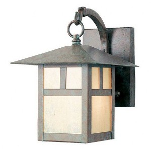 Livex Lighting Montclair Mission 1 - Light Wall Light in  Verde Patina - 1 of 4