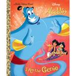 I Am the Genie (Disney Aladdin) - (Little Golden Book) by  John Sazaklis (Hardcover)