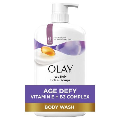 Olay Age Defying Body Wash with Vitamin E - 33 fl oz