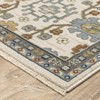 Captiv8e Designs Kennedy Traditional Floral Ivory Rug - 4 of 4