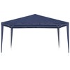 vidaXL Outdoor Party Tent - Heavy-Duty Iron Frame Garden Canopy - 13.1'x13.1' Dimensions - Waterproof PE Coated - Blue - 3 of 4