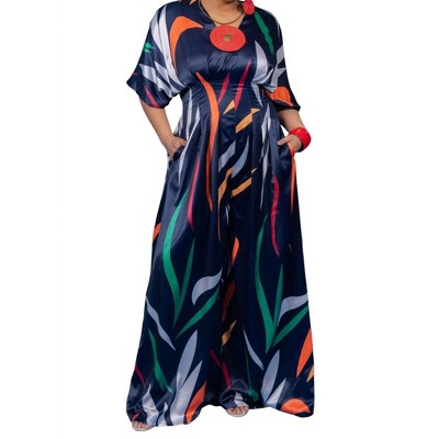 Women's Pleated Pocket Jumpsuit - Mulla