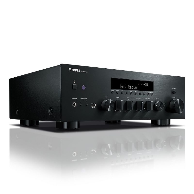Yamaha R-N600A Stereo Network Receiver with Wi-Fi, Bluetooth, and MusicCast (Black), 3 of 7