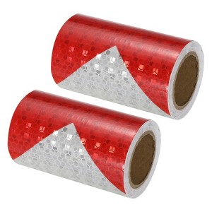 Unique Bargains Waterproof Self-Adhesive Warning Safety Reflective Tape - 1 of 4