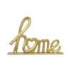 Cheung's Roven Cast Iron Calligraphic Home Table Decor - Gold - 3 of 4