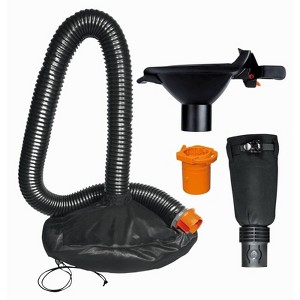 Worx WA4058  Universal Leaf Collection System with TRIVAC & TURBINE Adapters for WG505, WG509 and WG512 Outdoor Power Equipment - 1 of 4