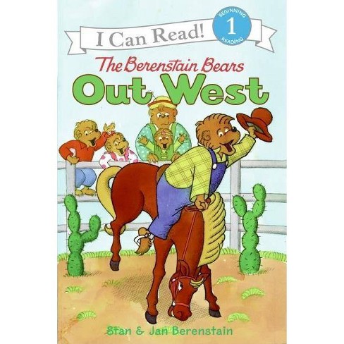 The Berenstain Bears Out West - (I Can Read Level 1) by  Jan Berenstain & Stan Berenstain (Paperback) - image 1 of 1