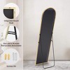 ALEXOUN Free Standing Full Length Floor Mirror,with Stand Aluminum Alloy Thin Frame,for Living Room Bedroom Cloakroom - 2 of 4