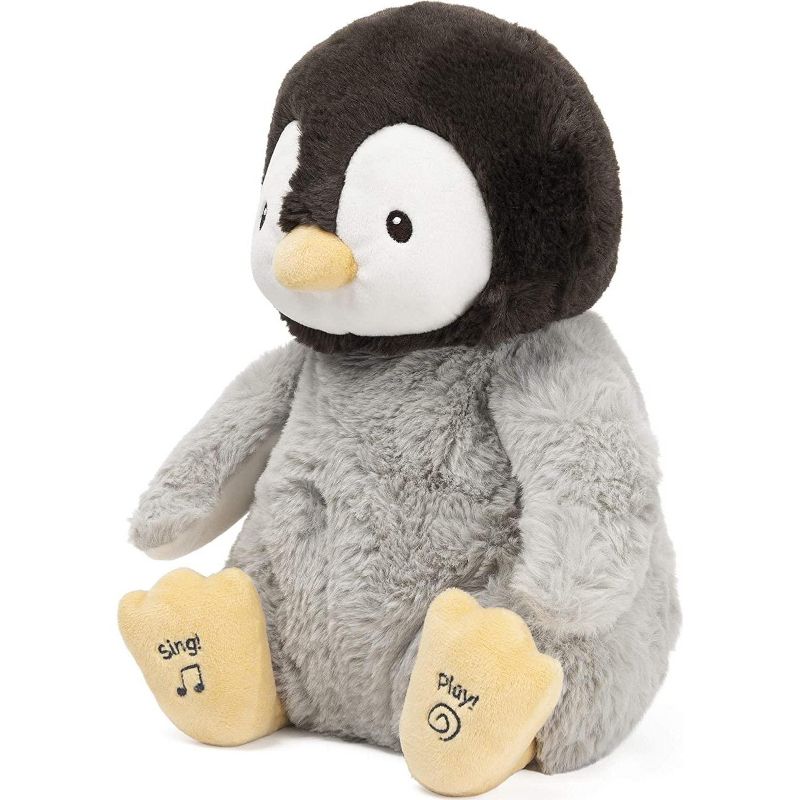 Gund Animated Kissy the Penguin 12 Inch Animal Plush, 3 of 5