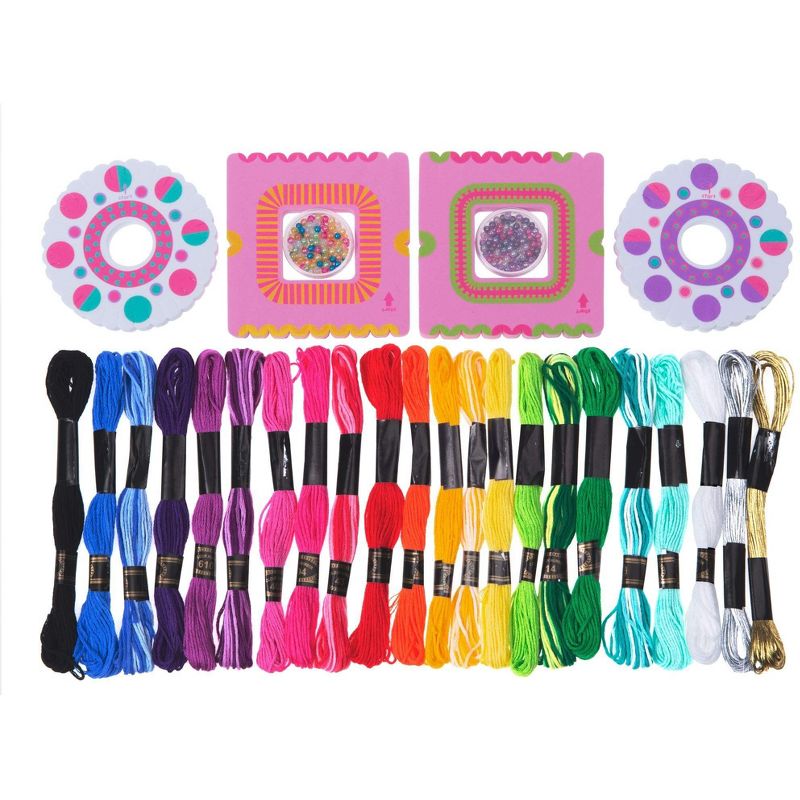 Jewelkeeper BFF Friendship Bracelet Activity Kit, Multicolored, 4 of 10