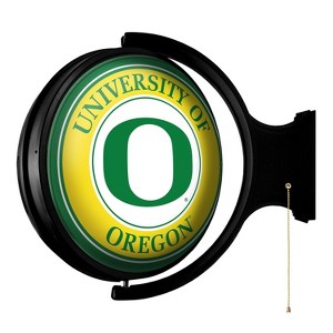 University Original Round Rotating Lighted Wall Sign - 1 of 4