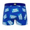 Mens Crazy Boxer Bud Light Repeating Logo Boxer Briefs - 3 of 4
