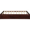 Streamdale Twin Size Platform Storage Bed with 3 Drawers Walnut - 4 of 4