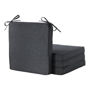 18in Square Outdoor Chair Pad Set of 4 - 1 of 4