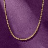 Ross-Simons 2.6mm 14kt Yellow Gold Rope-Chain Necklace - 4 of 4