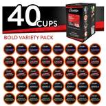 Brooklyn Beans  Coffee Pods for Keurig K-Cups Brewer, Bold Variety Pack, 40 count