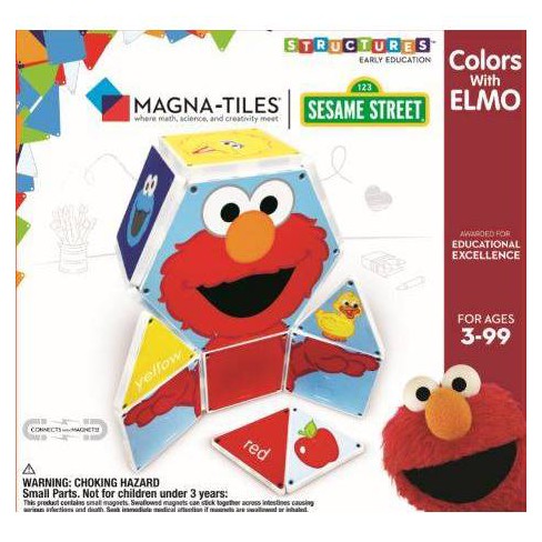 Magna-Tiles Sesame Street - Colors with Elmo - image 1 of 4