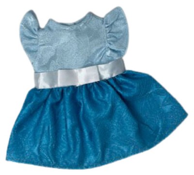 Doll Clothes Superstore Blue Sparkle Dress Fits 18 Inch Girl Dolls Like Our Generation American Girl My Life Dolls