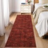 Washable Modern Solid Living Room Rugs, Abstract Indoor Contemporary Floor Carpet for Bedroom Dining Room - 2 of 4