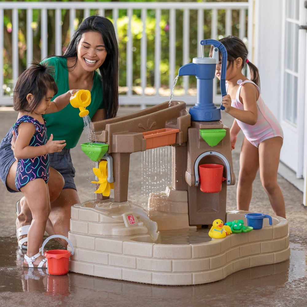 Photos - Sandbox Toy Step2 Pump & Splash Discovery Pond 