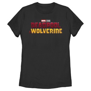 Women's Marvel: Deadpool & Wolverine Movie Logo T-Shirt - 1 of 4