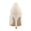 Journee Collection Women's Gabriella Narrow Width SuperNatural Shades Slip On Pointed Toe Pumps - 3 of 4