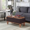 Breighton Home Designs4Comfort Brentwood Storage Ottoman - 2 of 4