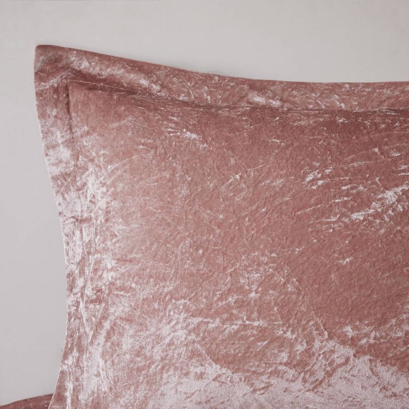 Intelligent Design Alyssa Velvet Quilted Diamond Ultra Soft Comforter Set, 5 of 15