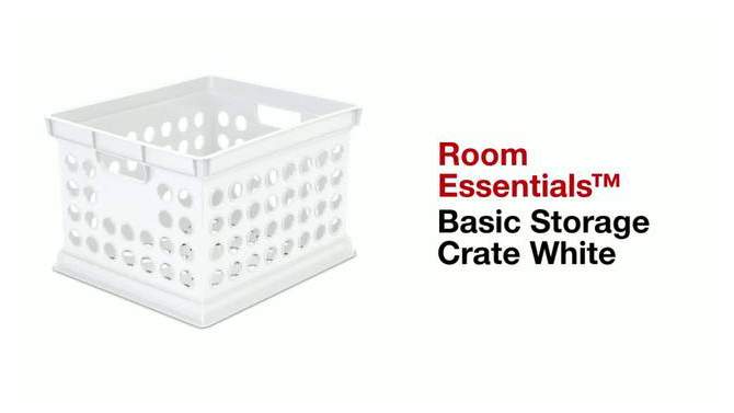 Storage Crate White - Room Essentials&#8482;, 2 of 5, play video